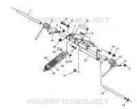 REAR TORQUE ARM WIDETRAK LX 0962064 AND EUROPEAN WIDETRAK LX E962064 (4931643164B012)