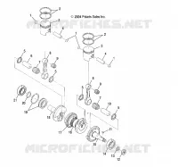 PISTON   CRANKSHAFT