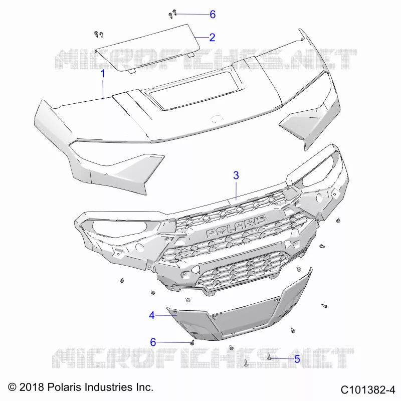 HOOD AND FRONT FASCIA