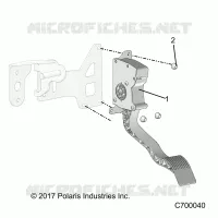 THROTTLE PEDAL