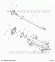 DRIVE TRAIN, JACKSHAFT AND DRIVE SHAFT
