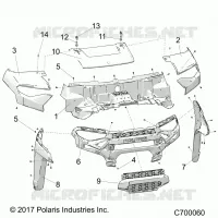 HOOD AND FRONT FACIA