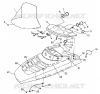 HOOD CLASSIC TOURING 0983365 AND EUROPEAN CLASSIC TOURING E983365 (4942484248A012)
