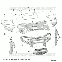 HOOD AND FRONT FACIA