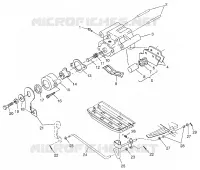 REAR BRAKE MAGNUM 4X4 W97AC42A, SWEDISH MAGNUM 4X4 S97AC42E AND NORWEGIAN M (4940834083C005)