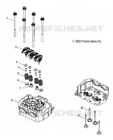 CYLINDER HEAD AND VALVES