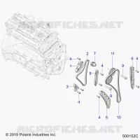 ENGINE, TIMING CHAIN AND RELATED