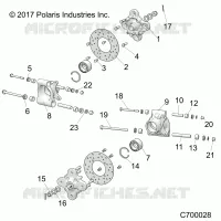 SUSPENSION, REAR CARRIER