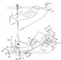 SEAT   GAS TANK