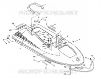 HULL   BODYWORK SL 650 / B934058 (4924732473001A)