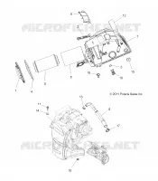 ENGINE, AIR INTAKE