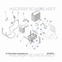 BATTERY/BOX AND CABLES