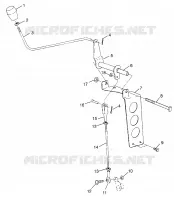 REVERSE SHIFTER LINKAGE TRAN SPORT 0970143 AND EUROPEAN TRAN SPORT E970143 (4938293829C004)