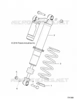 FRONT SUSPENSION SHOCK MOUNTING
