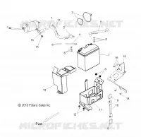BATTERY AND CABLES