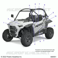 DECALSS GRAPHICS- Z23ASE99P4 (900551-01)