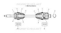 DRIVE REAR SHAFT