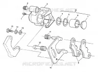 FRONT BRAKE 4X4 250 W938127 (4924042404015A)