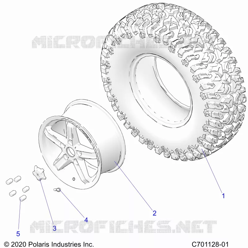 WHEELS, FRONT/REAR