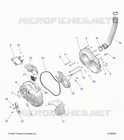 DRIVE TRAIN, CLUTCH COVER AND DUCTING