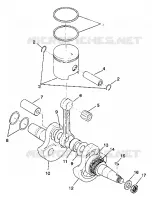 CRANKSHAFT AND PISTON