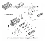 CRANKCASE/THROTTLE   BODY MOUNTING