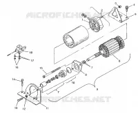 STARTING MOTOR WIDETRAK LX 0972065 AND  EUROPEAN WIDETRAK LX E972065 (4938223822D002)
