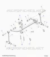 SUSPENSION, FRONT STABILIZER BAR