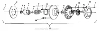 DRIVEN CLUTCH ASSEMBLY 440 0942760 AND 440 SKS 0942560 (4925072507026A)