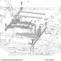 CHASSIS, SEAT AND CENTER CONSOLE MOUNTING