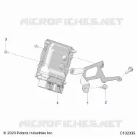 ELECTRICAL, ECU MOUNTING