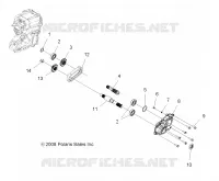 DRIVE TRAIN, MAIN GEARCASE OUTPUT SHAFT