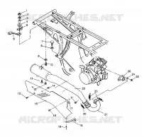 EXHAUST SYSTEM SPORTSMAN 4X4 / W938039 (4926382638006A)