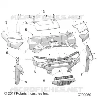 HOOD AND FRONT FACIA