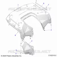 REAR BODYWORK CAB