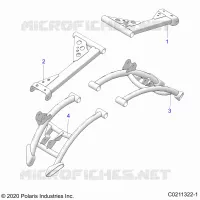REAR SUSPENSION CONTROL ARMS