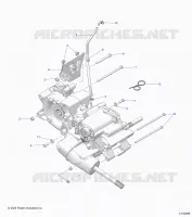 DRIVE TRAIN, MAIN GEARCASE MOUNTING
