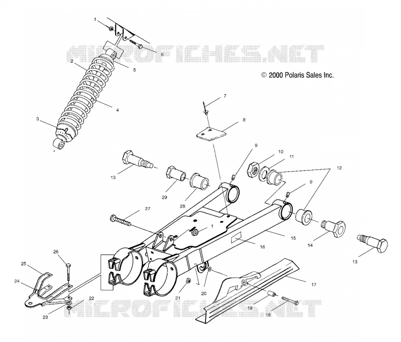 SWING ARM   SHOCK