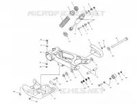 SWING ARM AND REAR SHOCK