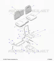 SEAT ASM. AND SLIDER