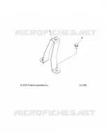 CHASSIS, FUEL TANK SUPPORT BRACKET -A18SDA57F1/SDE57F1 (101209)