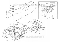 SEAT   GAS TANK CLASSIC TOURING 0983365 AND EUROPEAN CLASSIC TOURING E983 (4942484248A006)