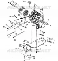 ENGINE MOUNTING CLASSIC TOURING 0942875 (4924962496032A)