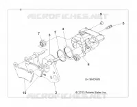 BRAKES, FRONT BRAKE CALIPER