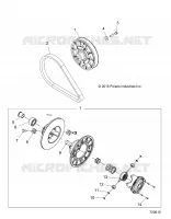 DRIVE TRAIN, SECONDARY CLUTCH