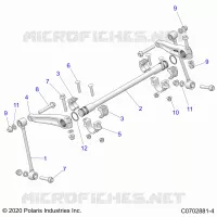 SUSPENSION, FRONT STABILIZER BAR
