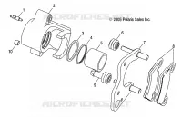 BRAKE FRONT BRAKE CALIPER