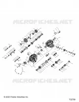 DRIVE TRAIN, MAIN GEARCASE INTERNALS