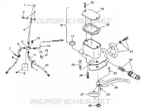 CONTROLS-MASTER CYLINDER/BRAKE LINE XPLORER 400L W98CC38C (4945414541B009)