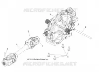 DRIVE TRAIN, MID GEARCASE MOUNTING